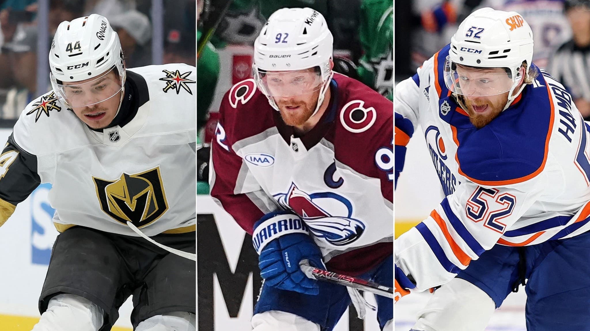 Vegas, Colorado och Edmonton