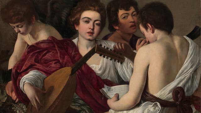 Musikerna av Caravaggio.  