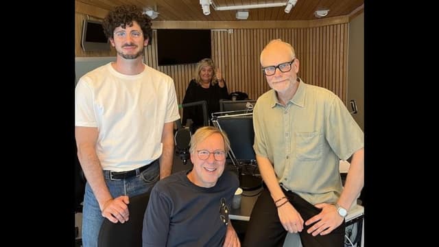 Gunnar Harrius, Patrik Hadenius, Annika Aundberg och Kristian Luuk.