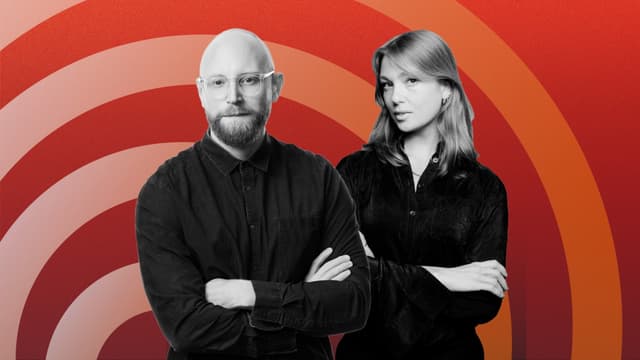 Karl Kadhammar och Felicia Hassan.