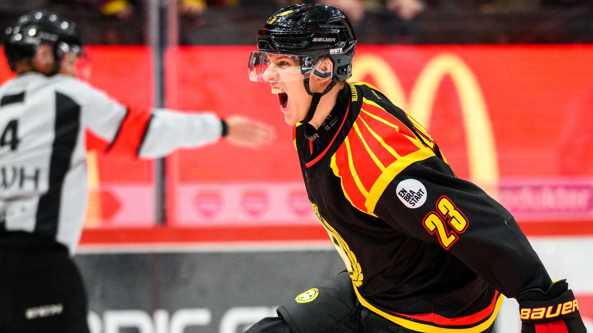 Rivalmöte mellan Leksand och Brynäs. Foto: Bildbyrån