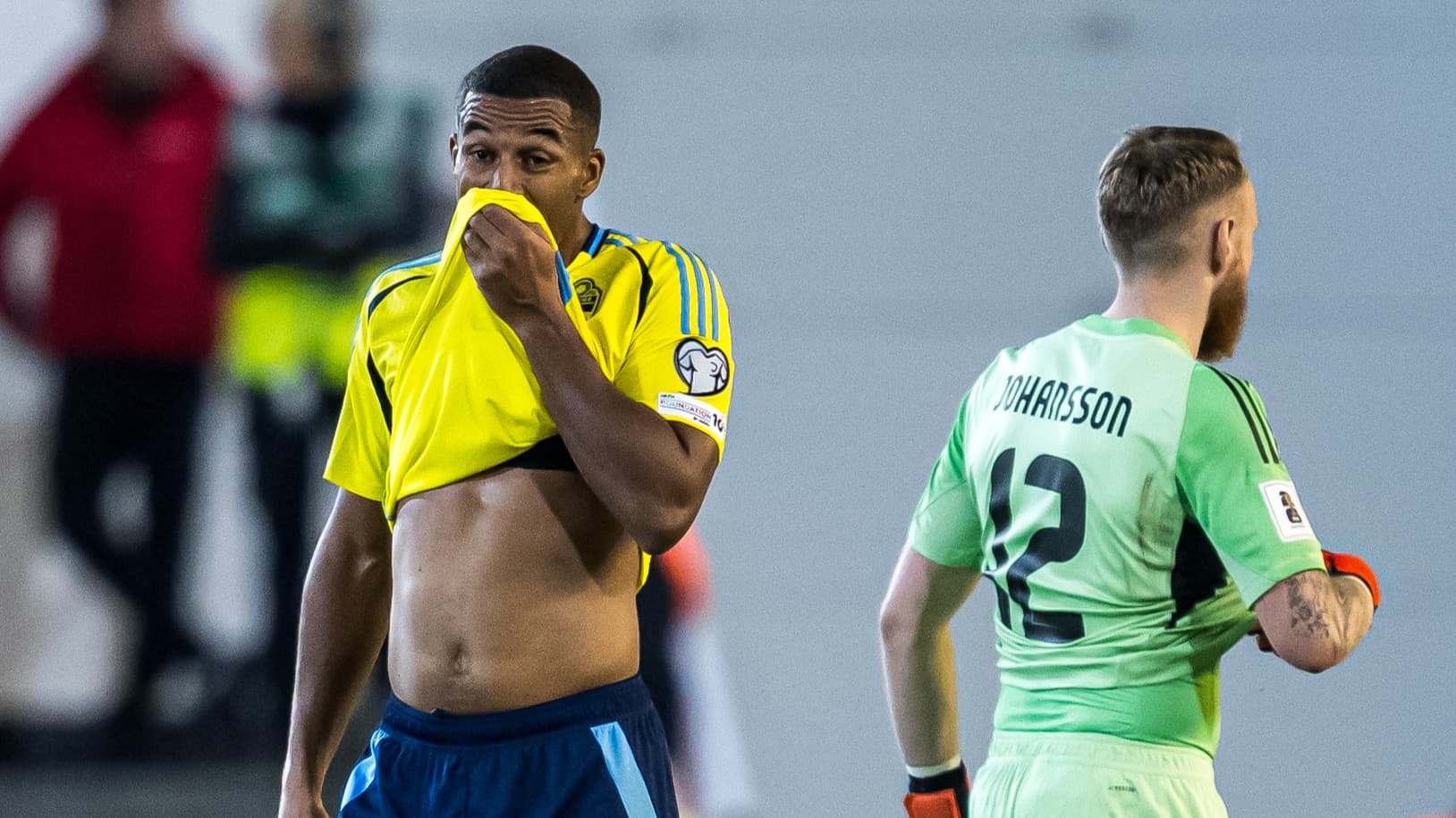 Sverige–Kosovo i VM-kval i fotboll.
