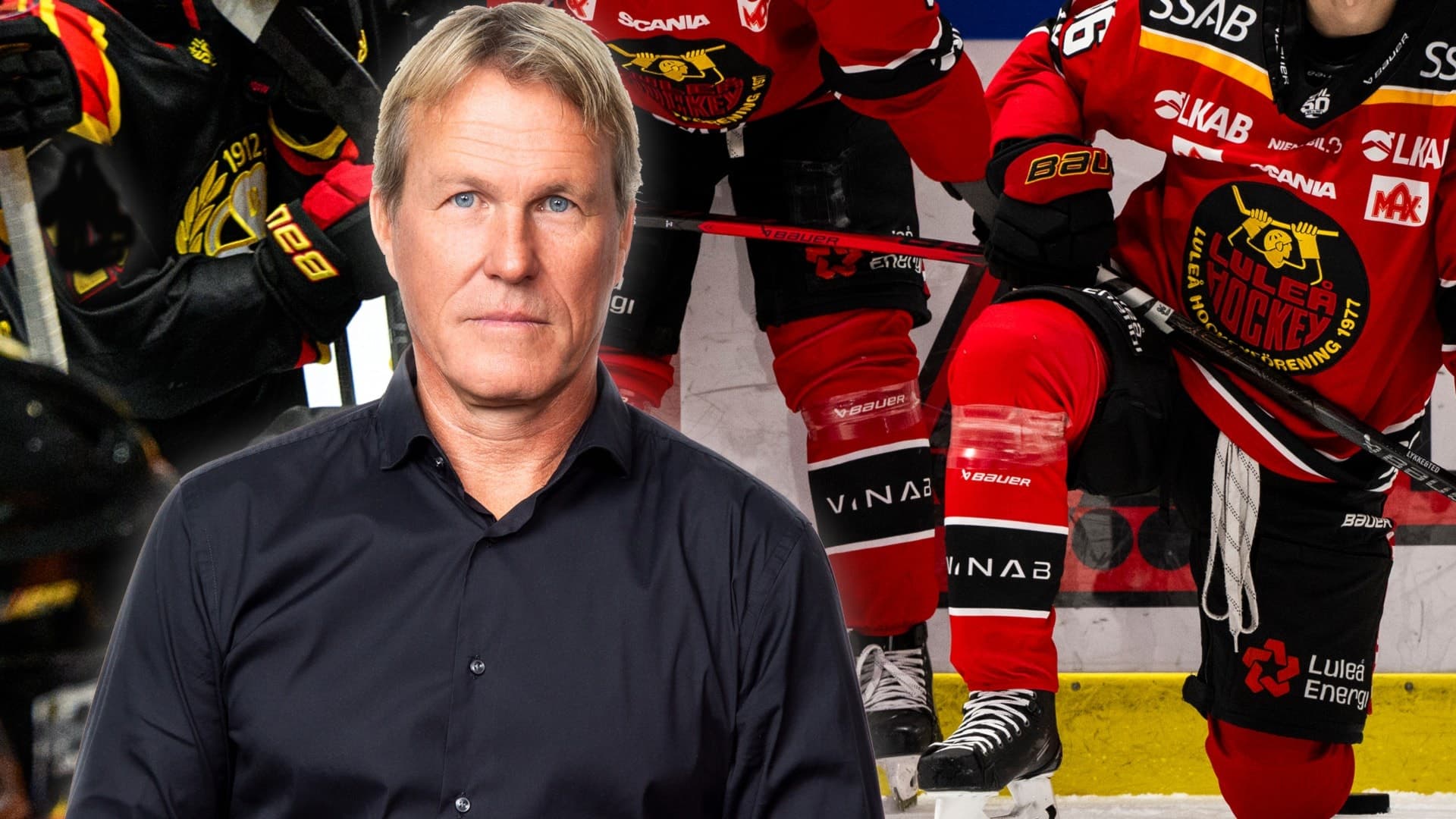 Johan Garpenlöv kritiserar SHL-spelare. Foto: SR och Bildbyrån