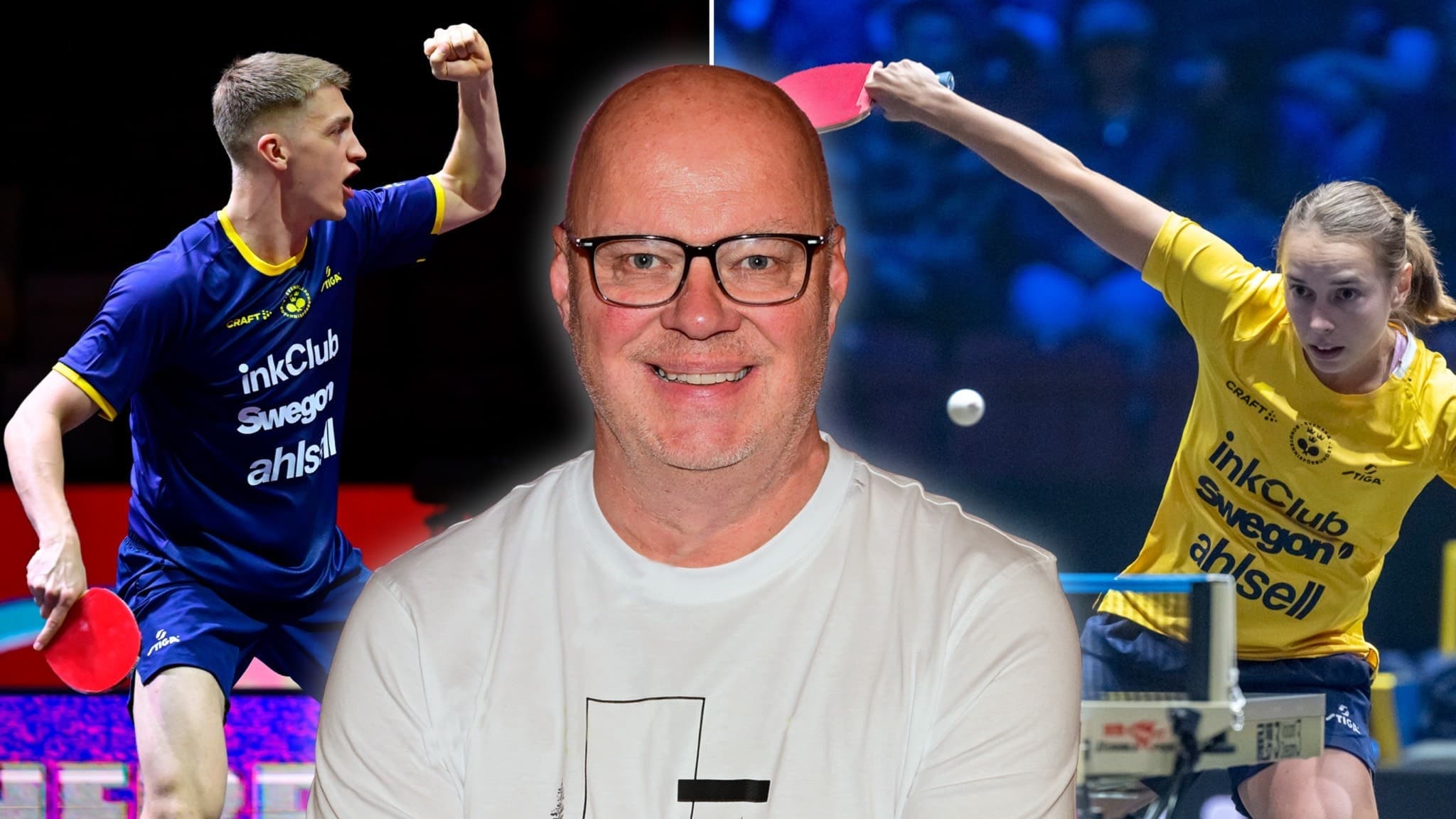 Anton Källberg, expert ”Tickan” Carlsson och Linda Bergström.